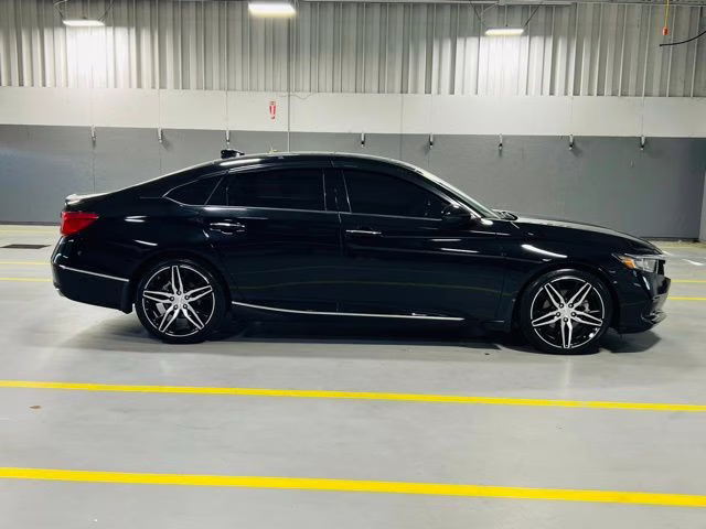 2021 Black Honda Accord Touring 2.0T FWD Sedan