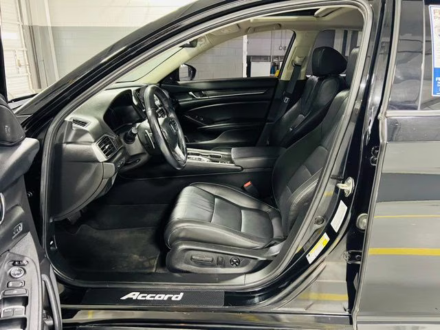 2021 Black Honda Accord Touring 2.0T FWD Sedan