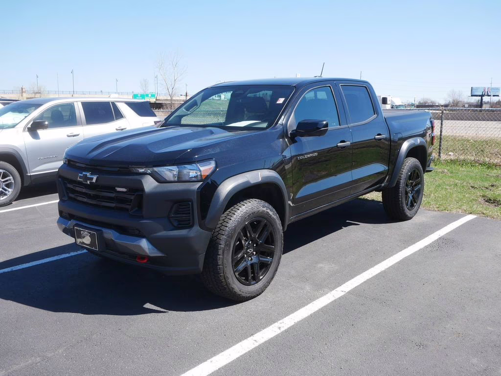 2023 Black Chevrolet Colorado Trail Boss 4X4 Truck