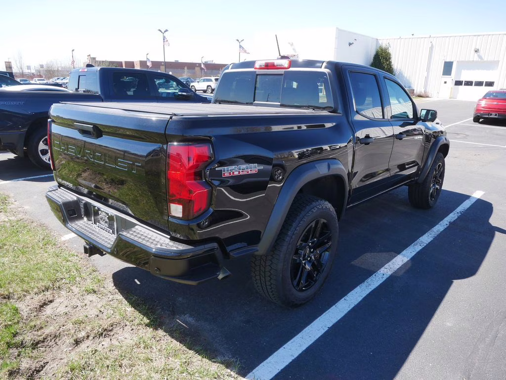 2023 Black Chevrolet Colorado Trail Boss 4X4 Truck