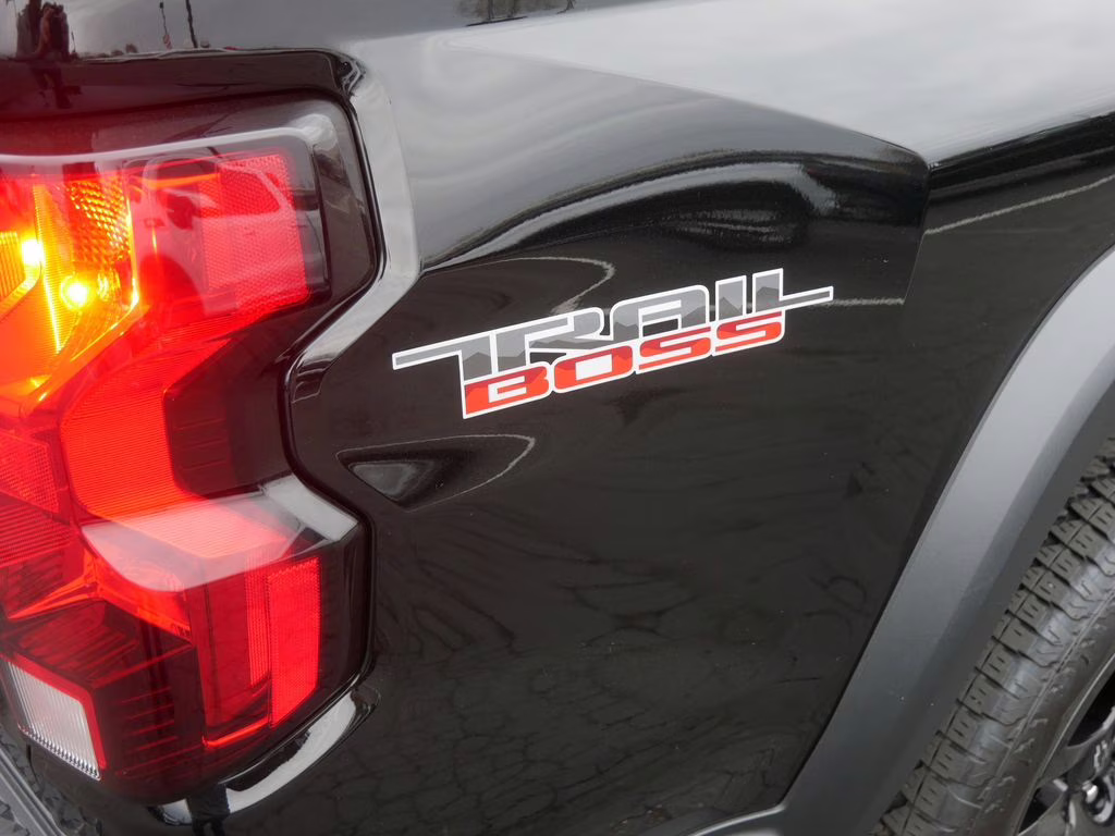 2023 Black Chevrolet Colorado Trail Boss 4X4 Truck