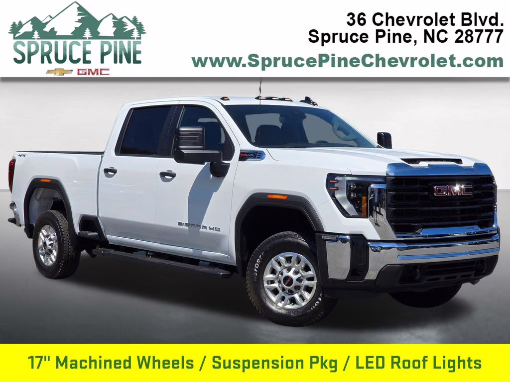 2026 Summit White GMC Sierra 2500HD Pro 4X4 Truck