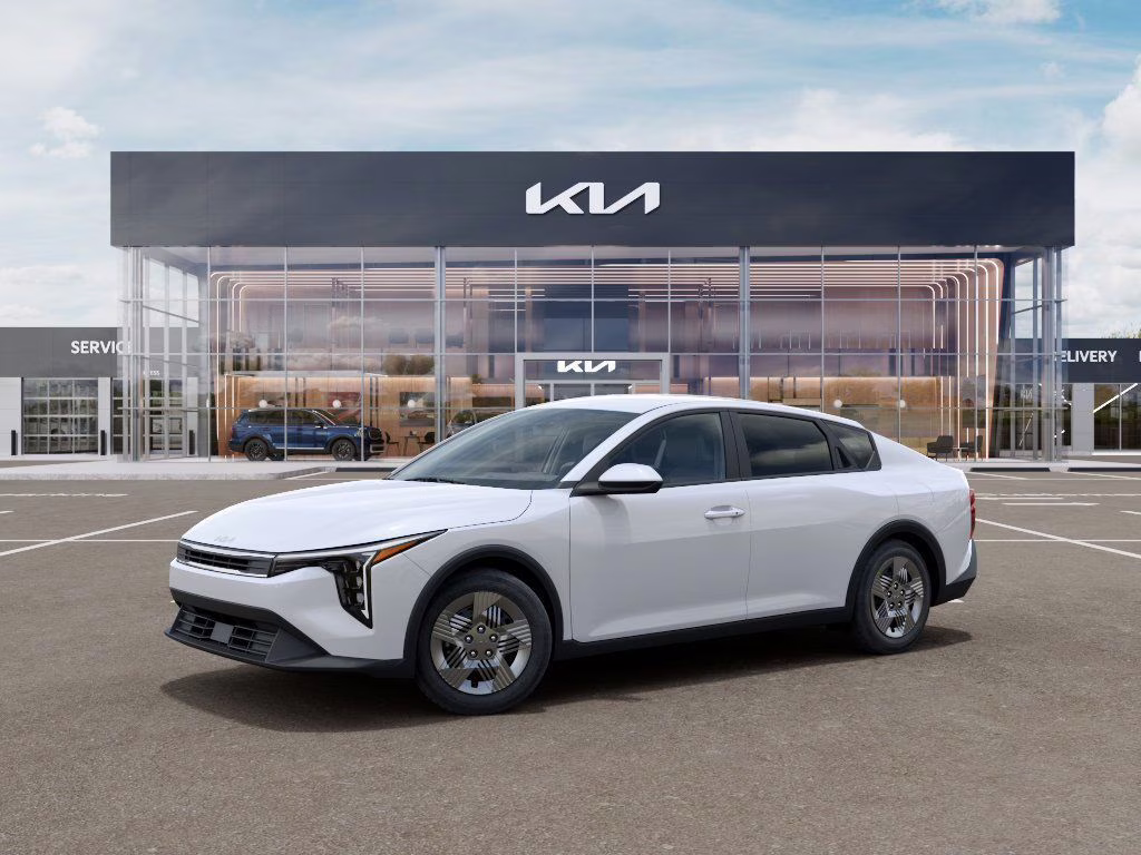 2026 Snow White Pearl Kia K4 LX FWD Sedan