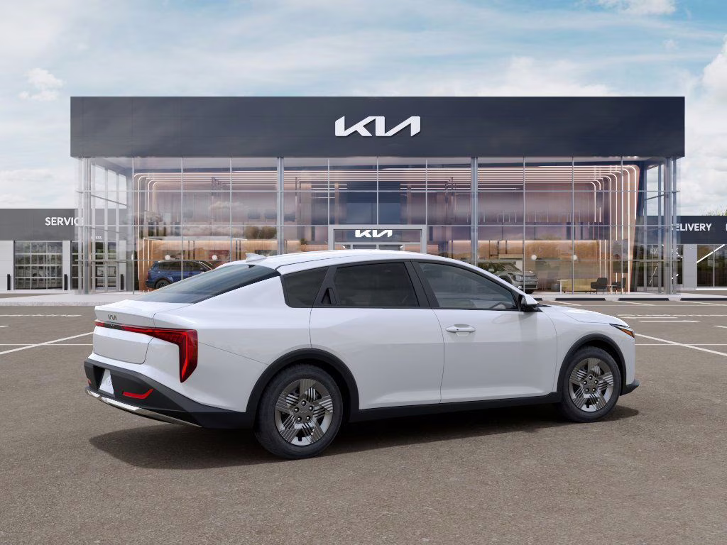 2026 Snow White Pearl Kia K4 LX FWD Sedan