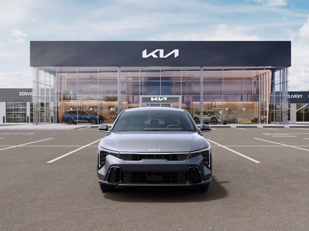 2026 Steel Gray Kia K4 GT-Line FWD Sedan