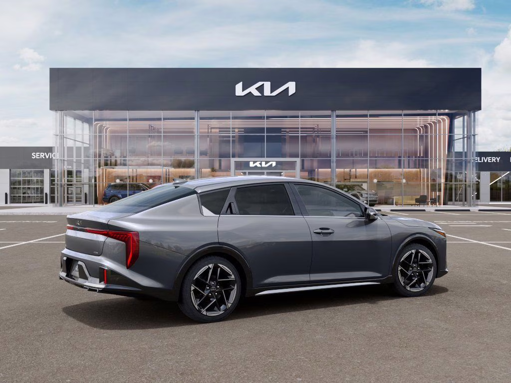 2026 Steel Gray Kia K4 GT-Line FWD Sedan