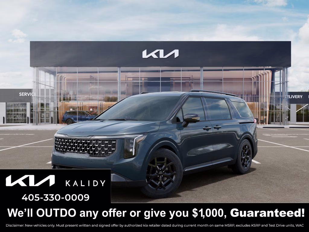 2026 Astra Blue Kia Carnival Hybrid SX FWD Van