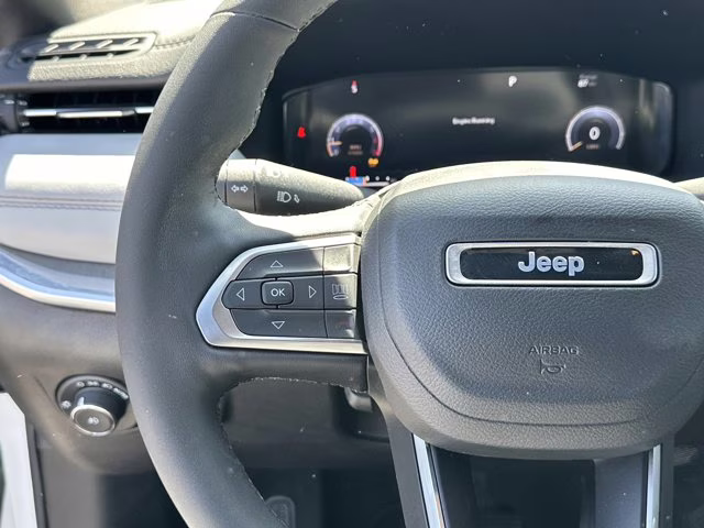 2023 White Jeep Compass 4X4 SUV