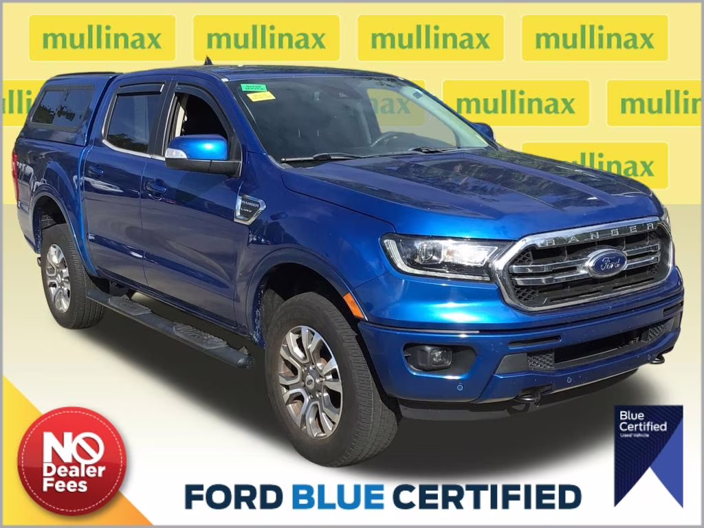 2020 Lightning Blue Metallic Ford Ranger Lariat RWD Truck