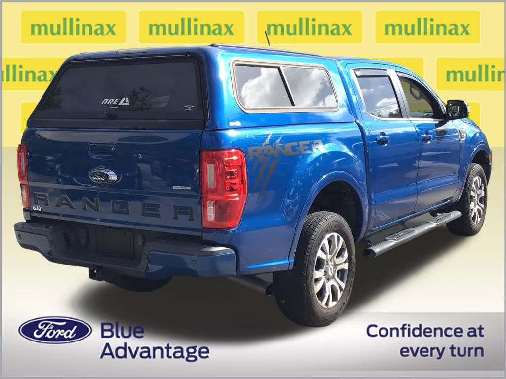 2020 Lightning Blue Metallic Ford Ranger Lariat RWD Truck
