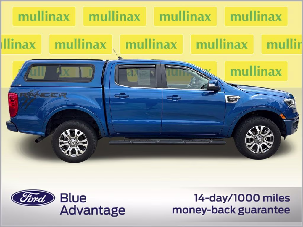 2020 Lightning Blue Metallic Ford Ranger Lariat RWD Truck