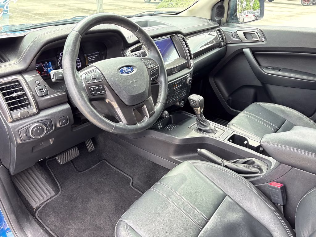 2020 Lightning Blue Metallic Ford Ranger Lariat RWD Truck