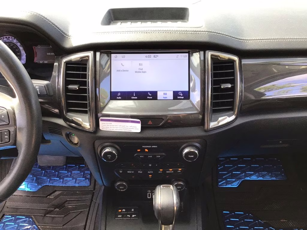 2020 Lightning Blue Metallic Ford Ranger Lariat RWD Truck