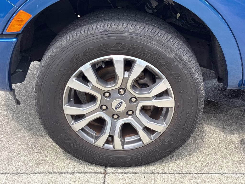 2020 Lightning Blue Metallic Ford Ranger Lariat RWD Truck