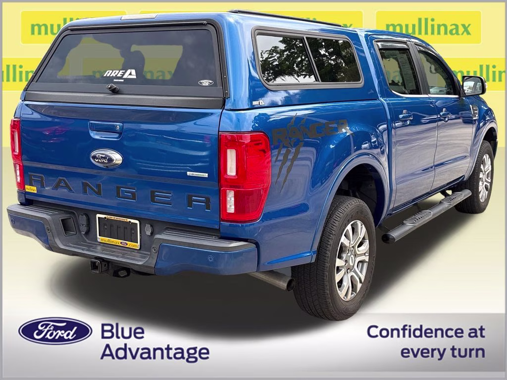 2020 Lightning Blue Metallic Ford Ranger Lariat RWD Truck