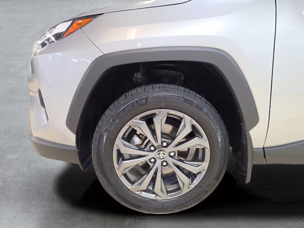 2023 Silver Sky Metallic Toyota RAV4 Hybrid XLE Premium AWD SUV