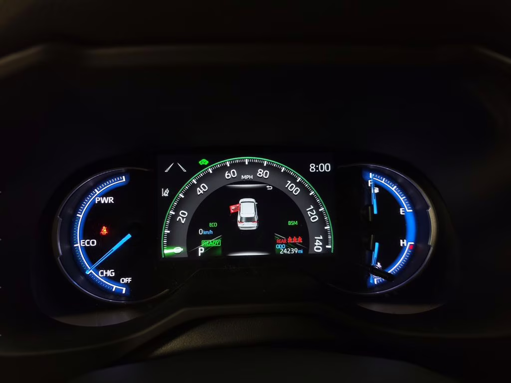 2023 Silver Sky Metallic Toyota RAV4 Hybrid XLE Premium AWD SUV