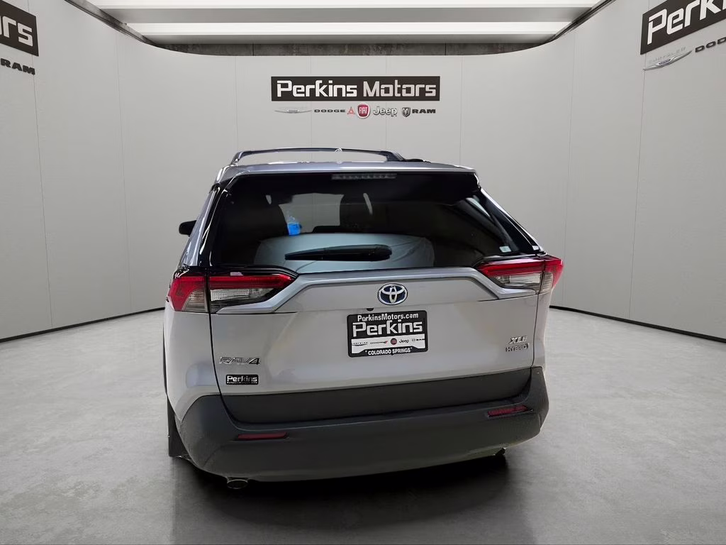 2023 Silver Sky Metallic Toyota RAV4 Hybrid XLE Premium AWD SUV