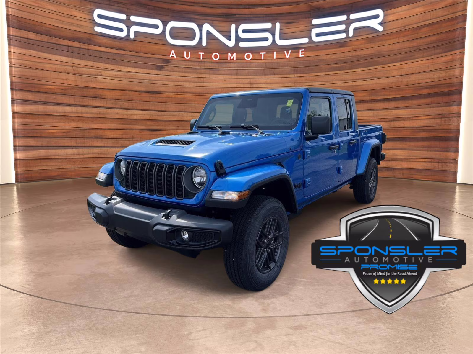 2026 Hydro Blue Pearlcoat Jeep Gladiator Sport S 4X4 Truck