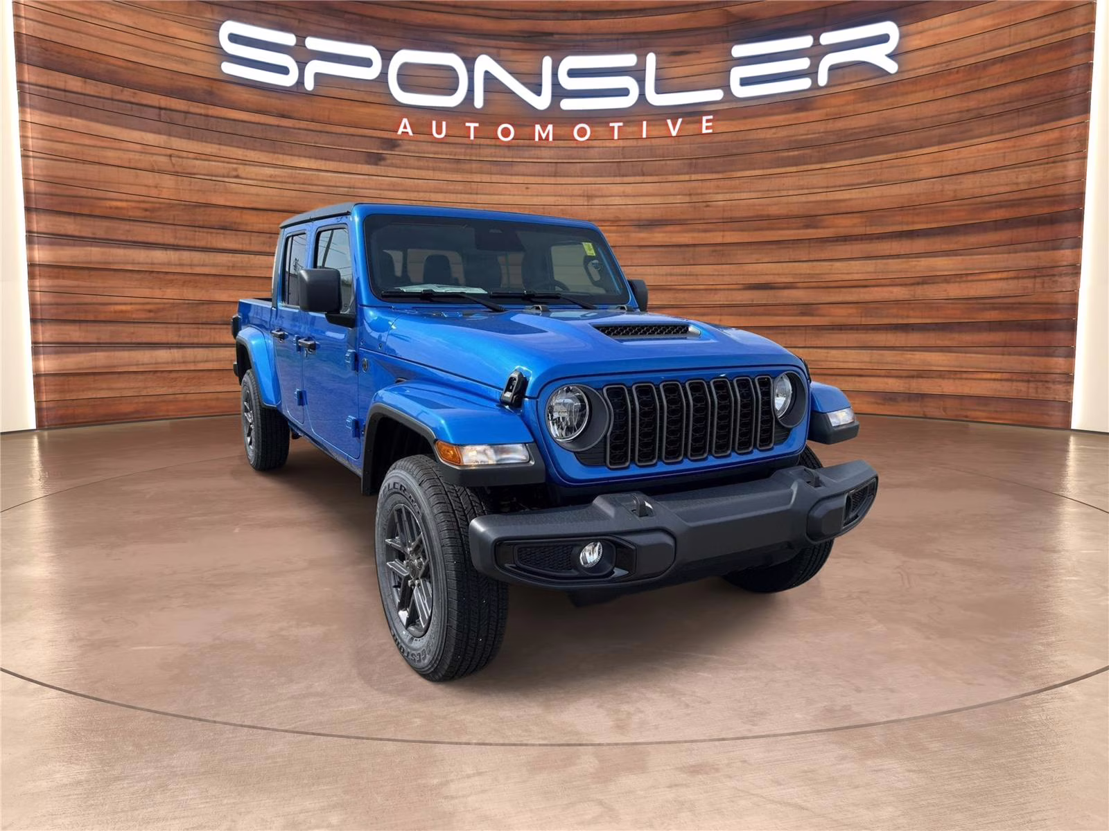 2026 Hydro Blue Pearlcoat Jeep Gladiator Sport S 4X4 Truck