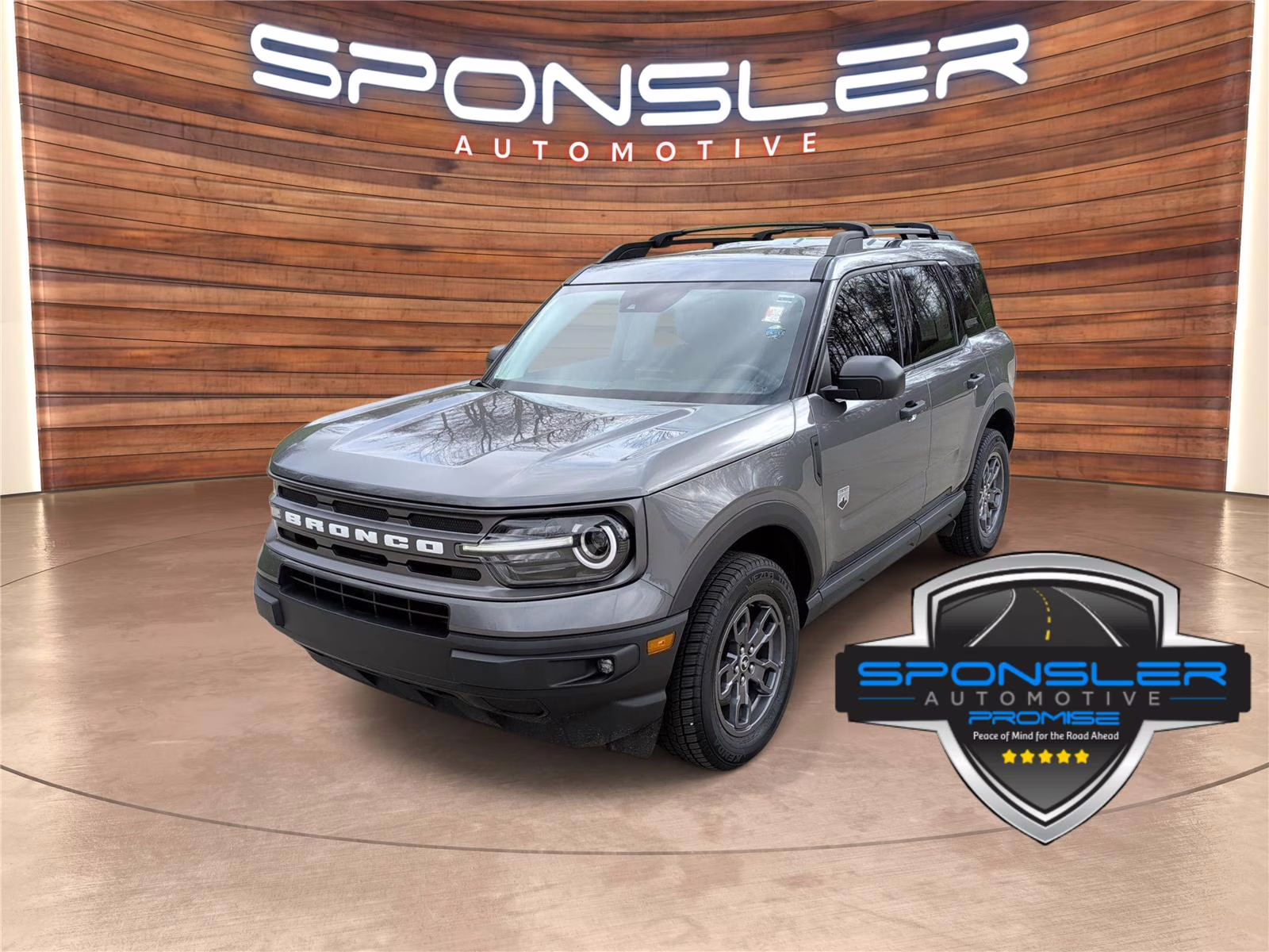 2023 Carbonized Gray Ford Bronco Sport Big Bend 4X4 SUV