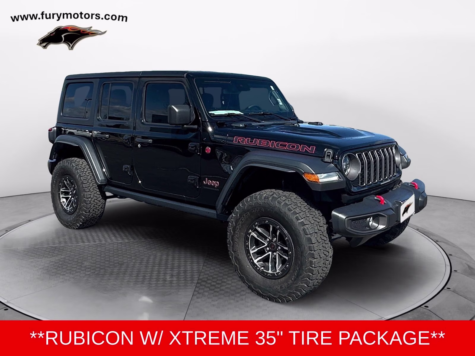 2024 Black Clearcoat Jeep Wrangler Rubicon 4X4 SUV