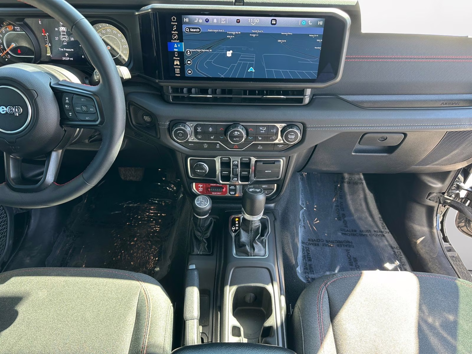 2024 Black Clearcoat Jeep Wrangler Rubicon 4X4 SUV