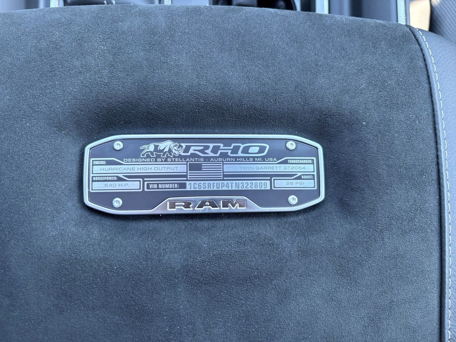 2026 Silver Zynith Ram 1500 RHO 4X4 Truck