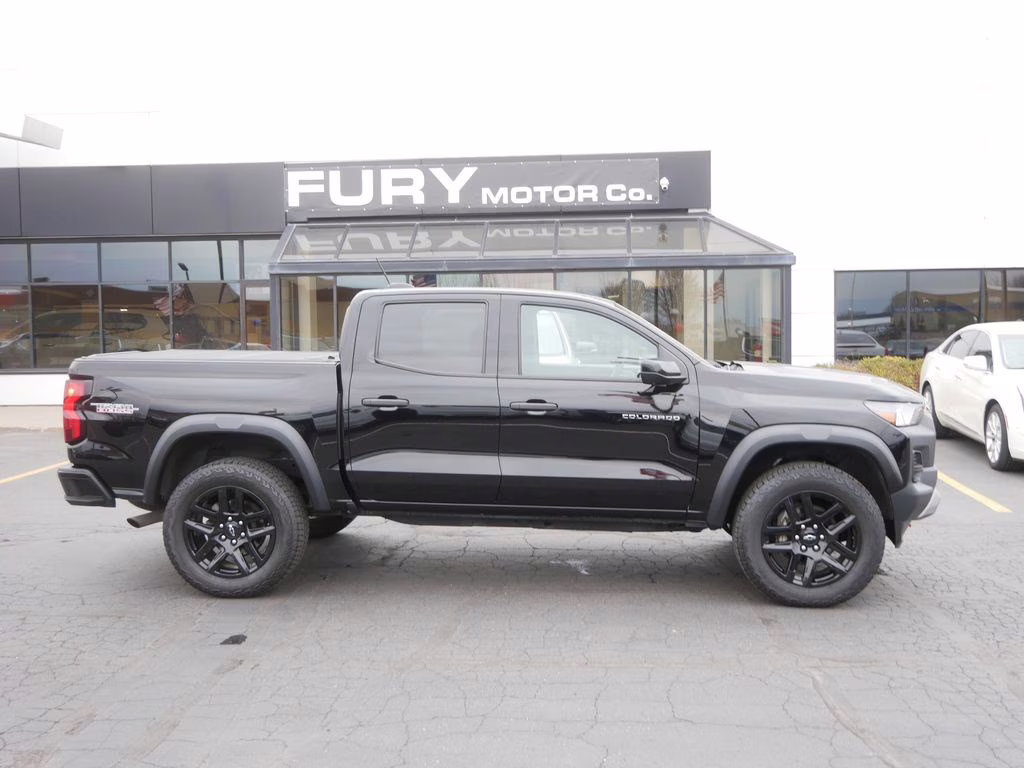 2023 Black Chevrolet Colorado Trail Boss 4X4 Truck