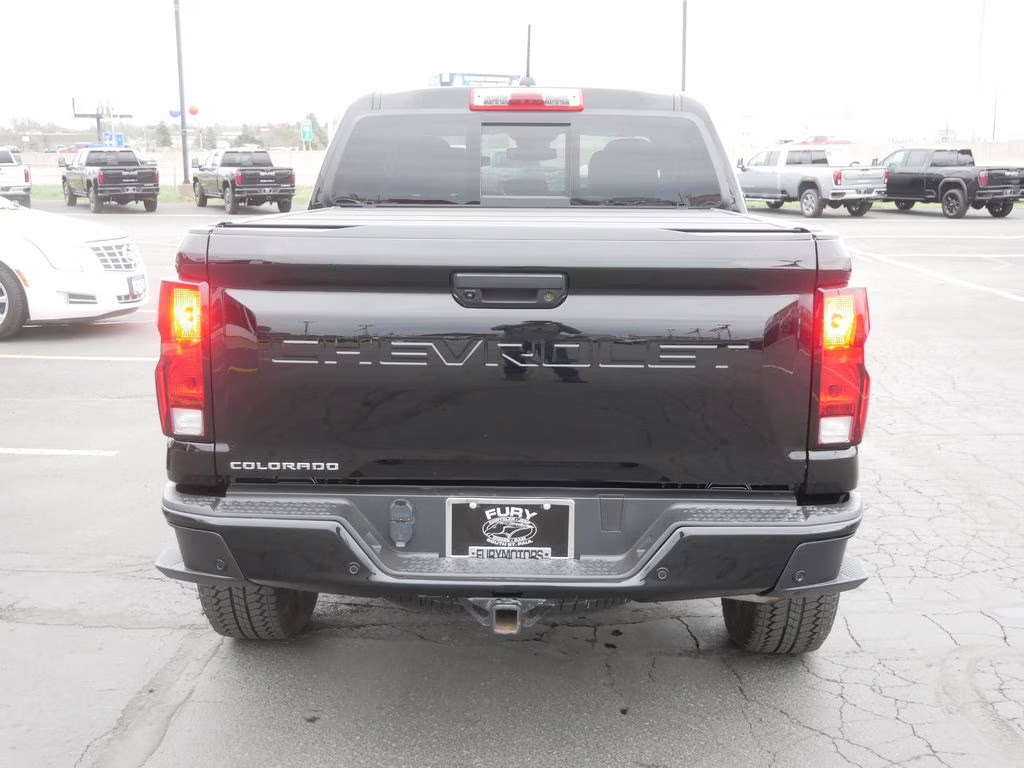2023 Black Chevrolet Colorado Trail Boss 4X4 Truck