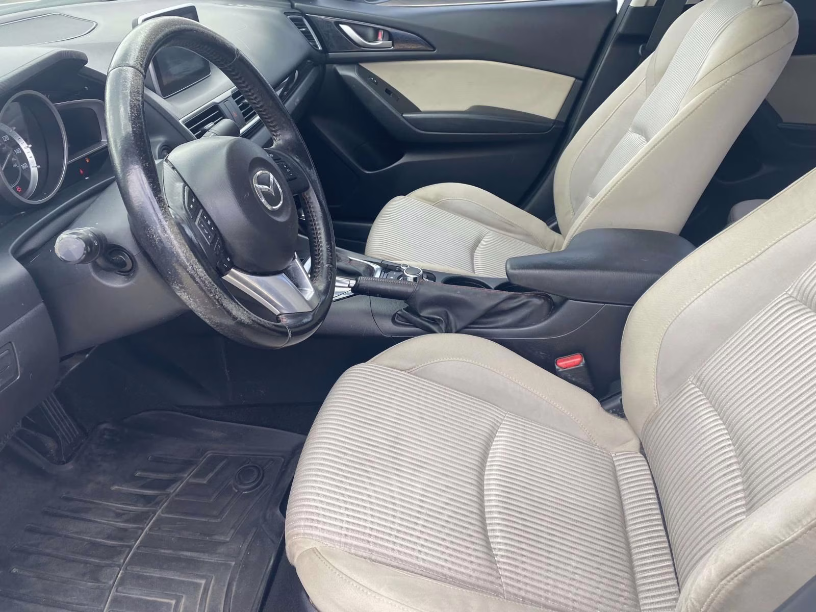 2015 Snowflake White Pearl Mica Mazda Mazda3 i Touring FWD Sedan