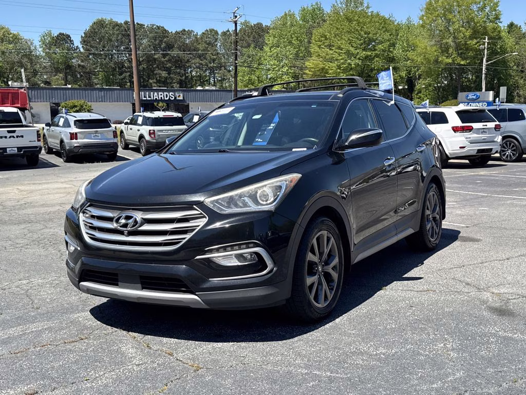 2018 Twilight Black Hyundai Santa Fe Sport 2.0T Ultimate FWD SUV
