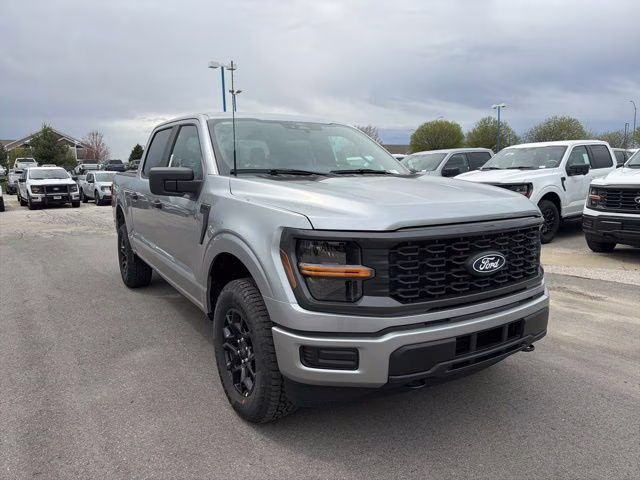 2026 Iconic Silver Metallic Ford F-150 STX 4X4 Truck