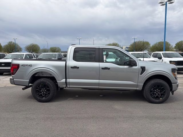 2026 Iconic Silver Metallic Ford F-150 STX 4X4 Truck