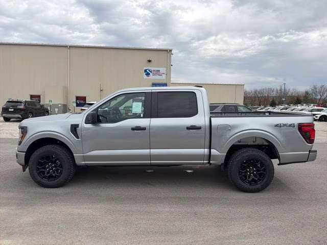 2026 Iconic Silver Metallic Ford F-150 STX 4X4 Truck