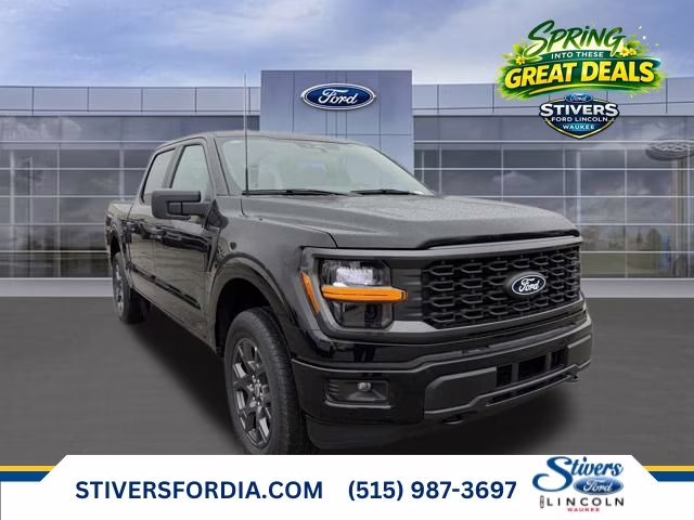 2026 Agate Black Metallic Ford F-150 STX 4X4 Truck