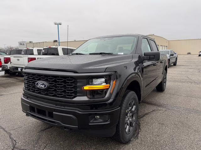 2026 Agate Black Metallic Ford F-150 STX 4X4 Truck