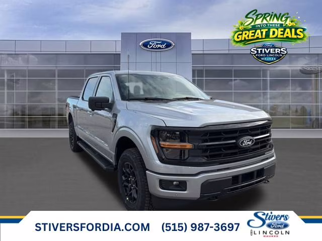 2026 Iconic Silver Metallic Ford F-150 XLT 4X4 Truck