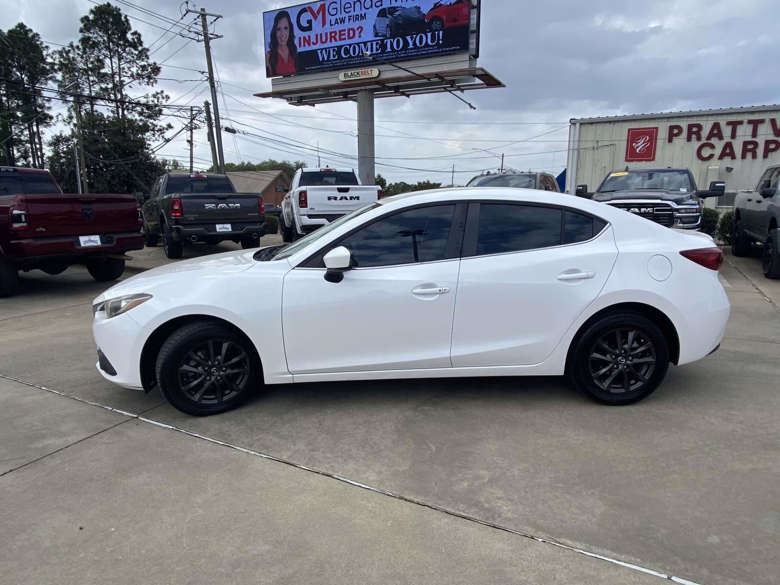 2015 Snowflake White Pearl Mica Mazda Mazda3 i Touring FWD Sedan