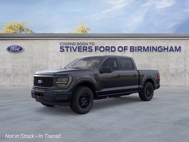 2026 Black Metallic Ford F-150 STX RWD Truck
