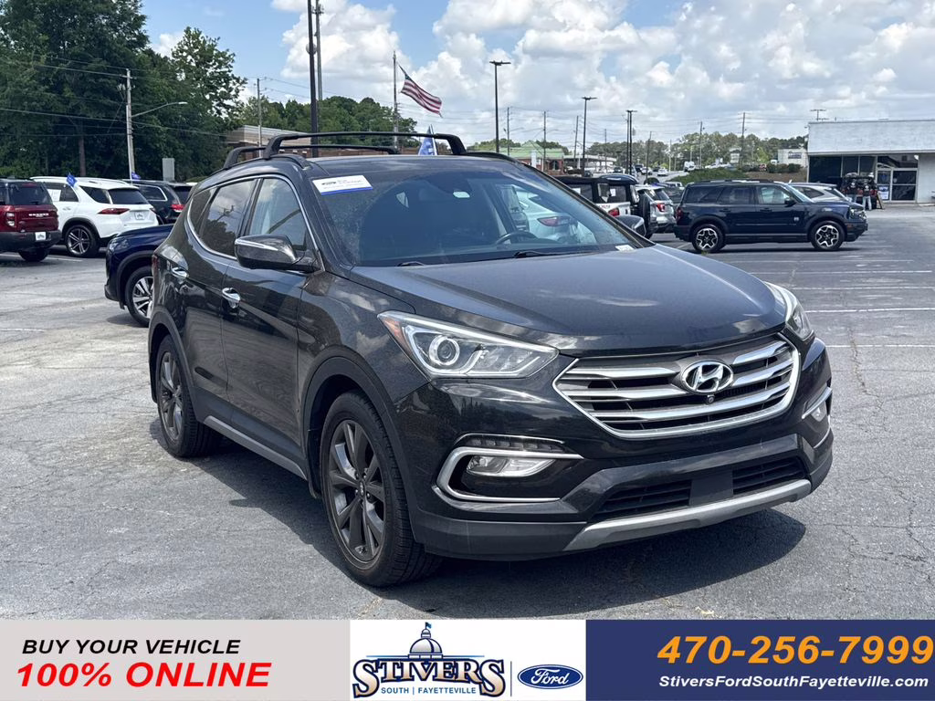 2018 Twilight Black Hyundai Santa Fe Sport 2.0T Ultimate FWD SUV