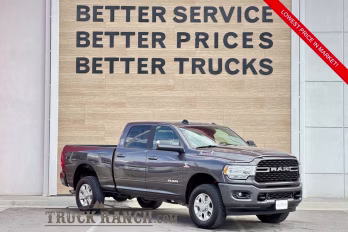 2022 Granite Crystal Metallic Clearcoat Ram 2500 Big Horn 4X4 Truck