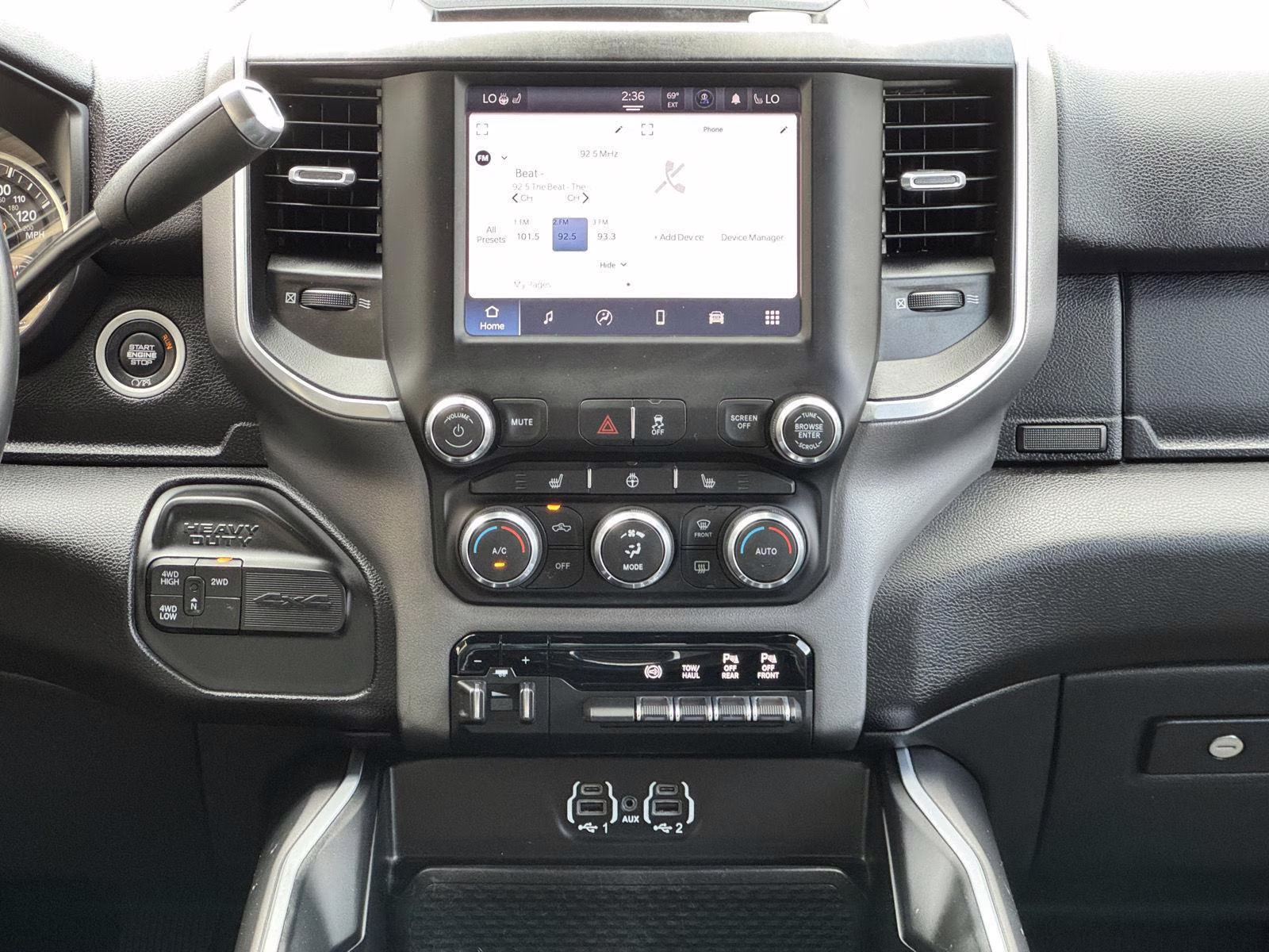 2022 Granite Crystal Metallic Clearcoat Ram 2500 Big Horn 4X4 Truck