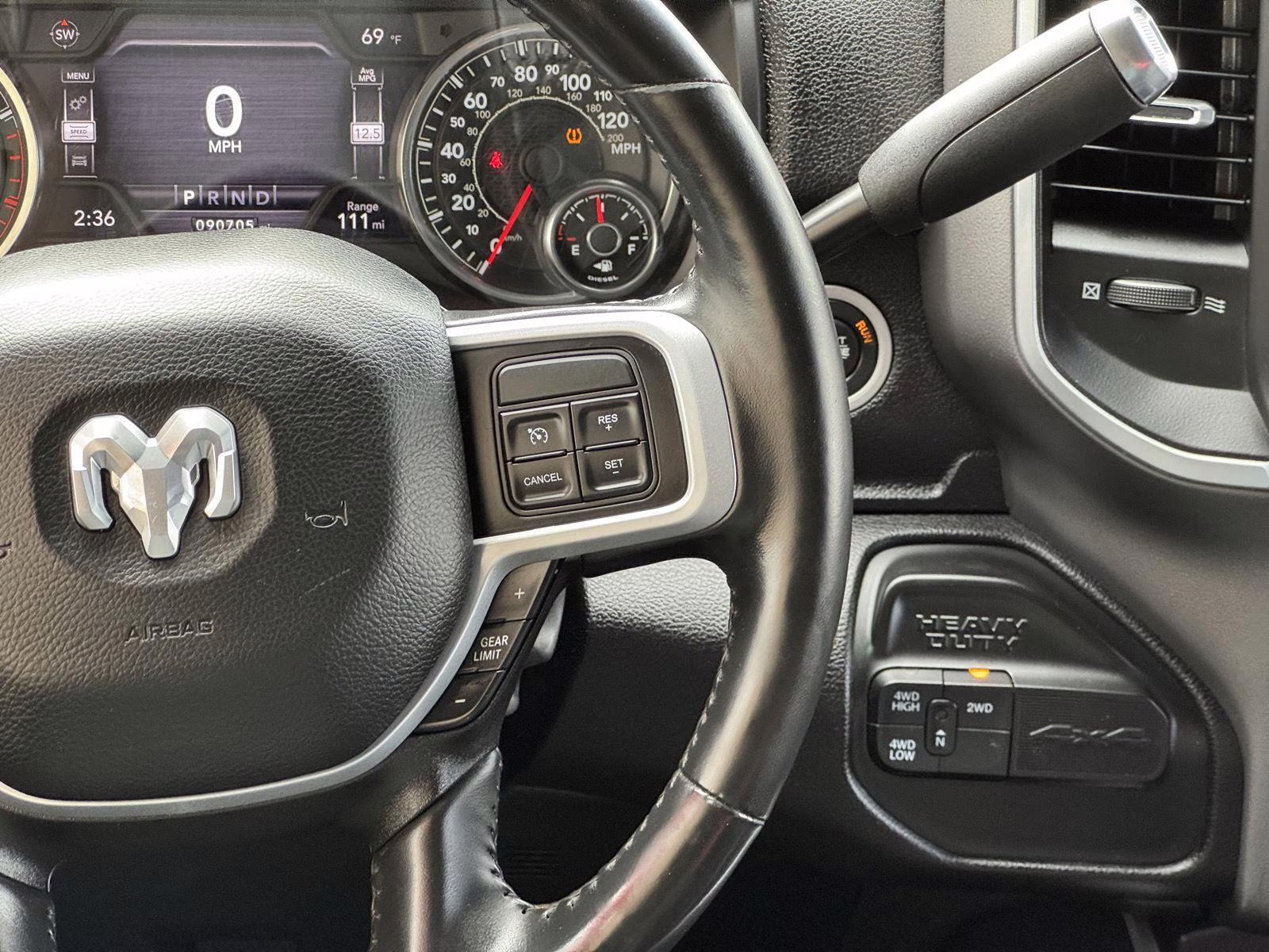 2022 Granite Crystal Metallic Clearcoat Ram 2500 Big Horn 4X4 Truck