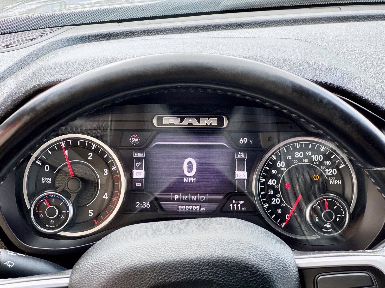 2022 Granite Crystal Metallic Clearcoat Ram 2500 Big Horn 4X4 Truck