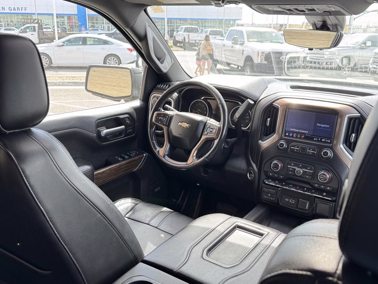 2019 Black Chevrolet Silverado 1500 High Country 4X4 Truck