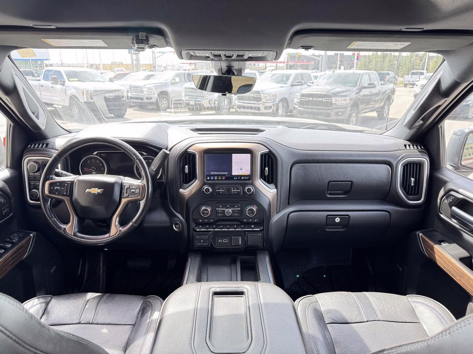 2019 Black Chevrolet Silverado 1500 High Country 4X4 Truck