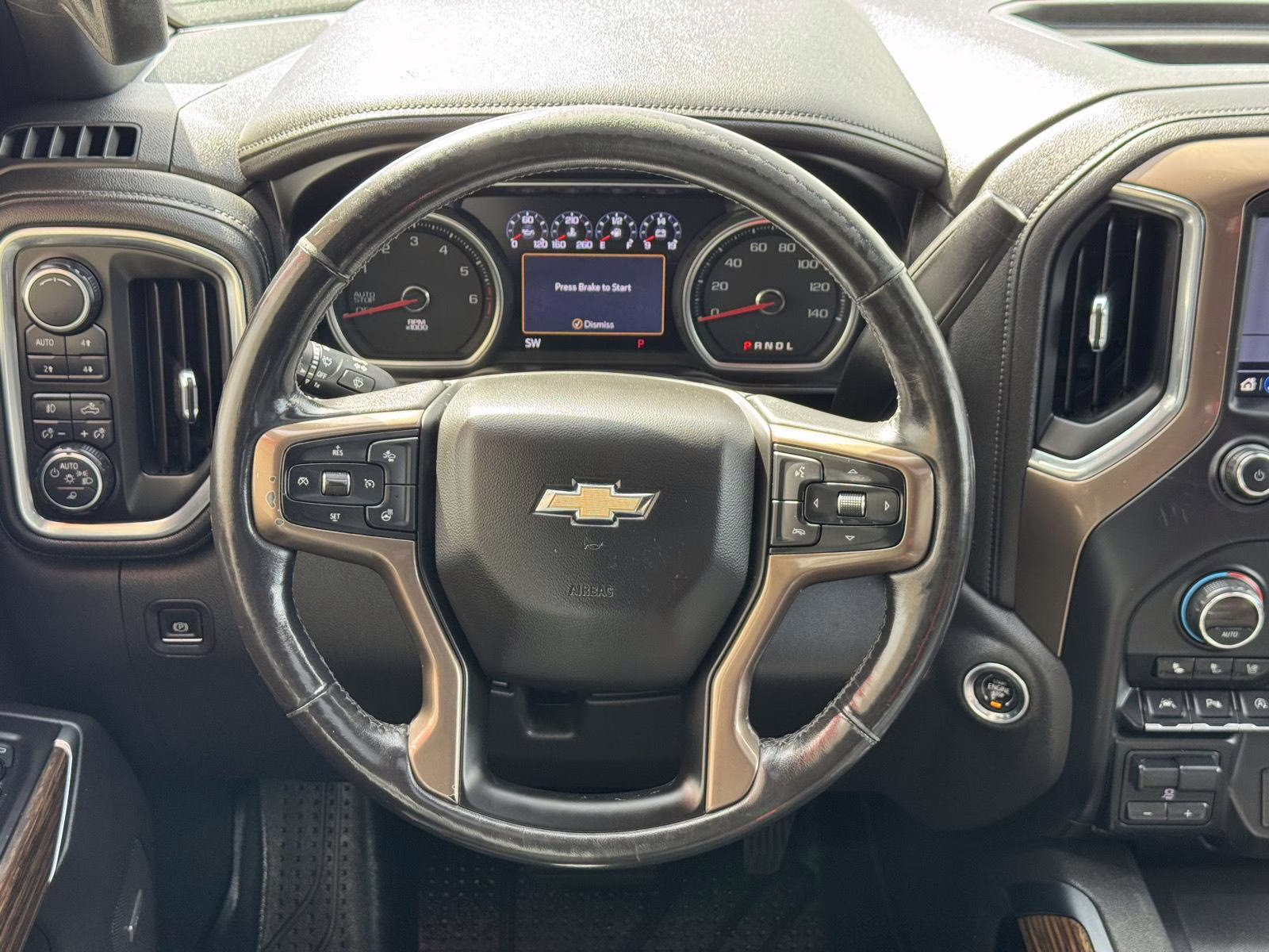 2019 Black Chevrolet Silverado 1500 High Country 4X4 Truck