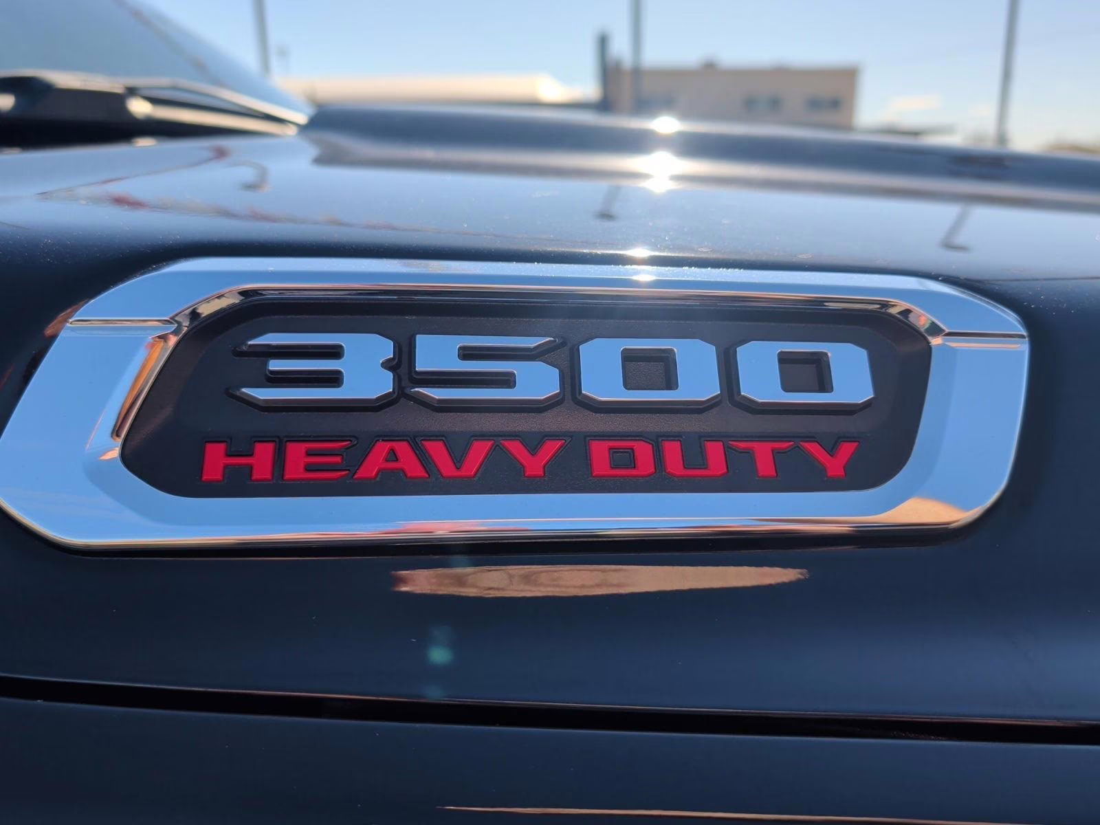 2024 Diamond Black Crystal Pearlcoat Ram 3500 Longhorn 4X4 Truck