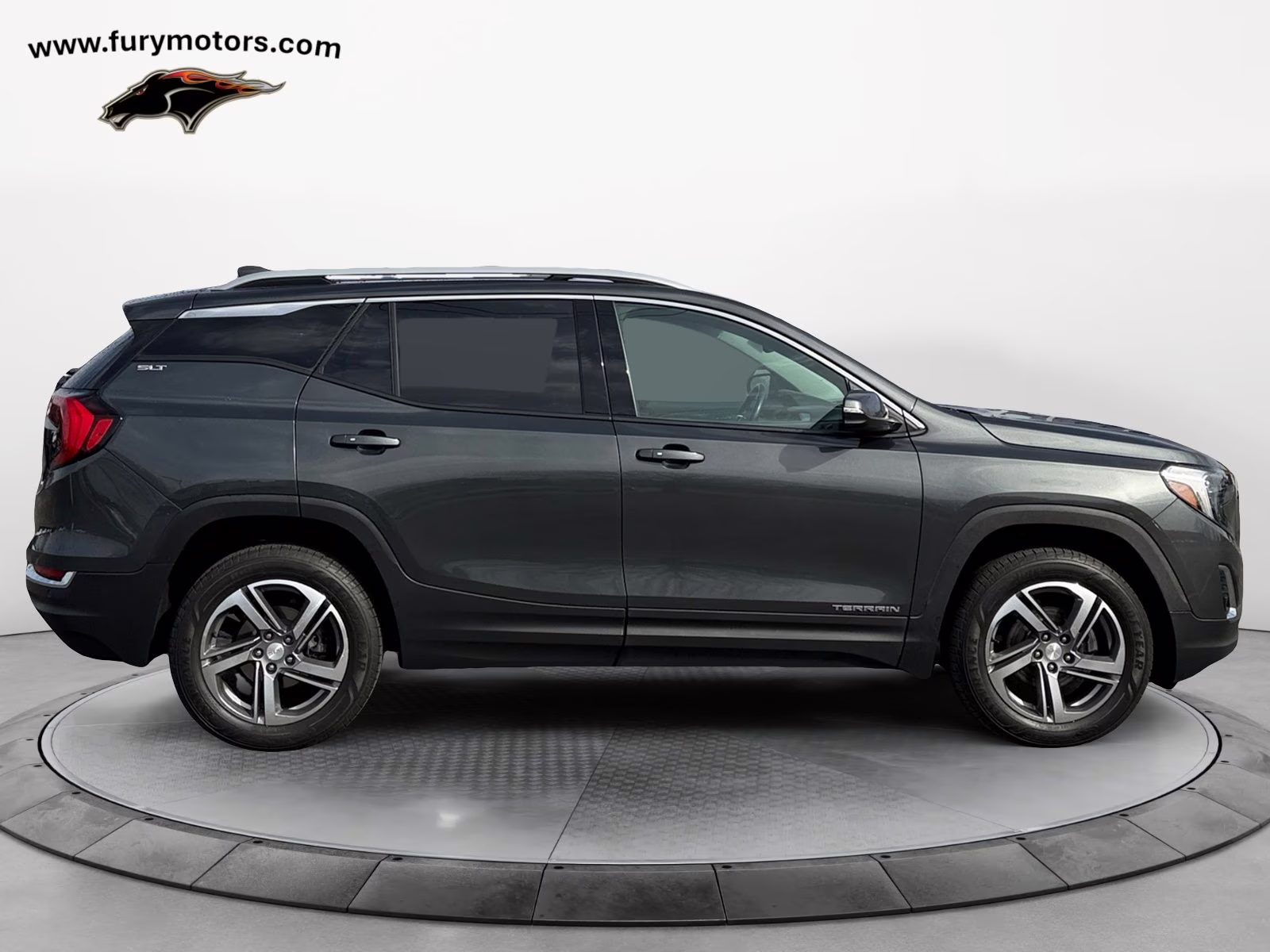 2021 Graphite Gray Metallic GMC Terrain SLT AWD SUV